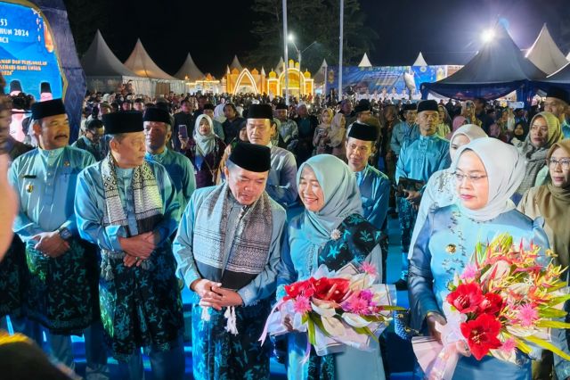 Al Haris Buka MTQ ke-53 Tingkat Provinsi Jambi 2024 di Kerinci