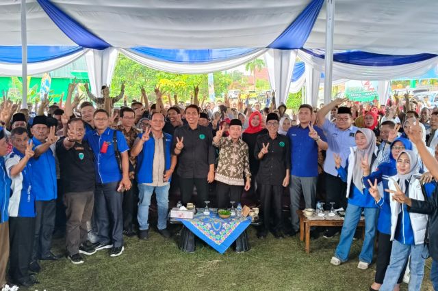 Dihadiri Fadil dan Bachtiar: Al Haris Silaturahmi Bersama Tokoh Masyarakat Muara Bulian dan Kader PAN Batanghari