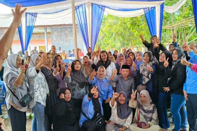 Di Kediaman Salma Mahir: Tokoh Masyarakat Maro Sebo Nyatakan Sikap Siap Menangkan Haris-Sani