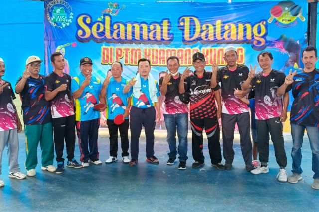 Turnamen Tenis Meja Al Haris Cup Kuamang Kuning Disambut Antusias Pecinta Pingpong Jambi