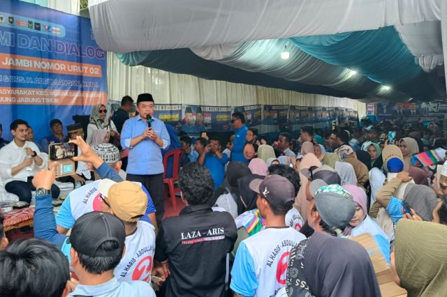 Haris-Sani Lanjutkan Menggema di Tanjab Timur