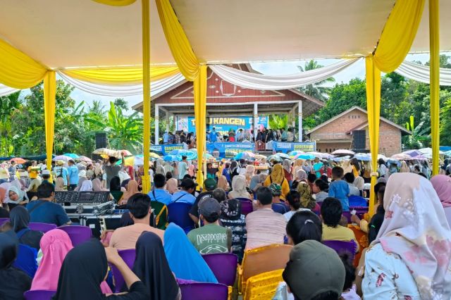 Ribuan Warga Tebo Ulu Hadiri Silaturahmi dengan Al Haris