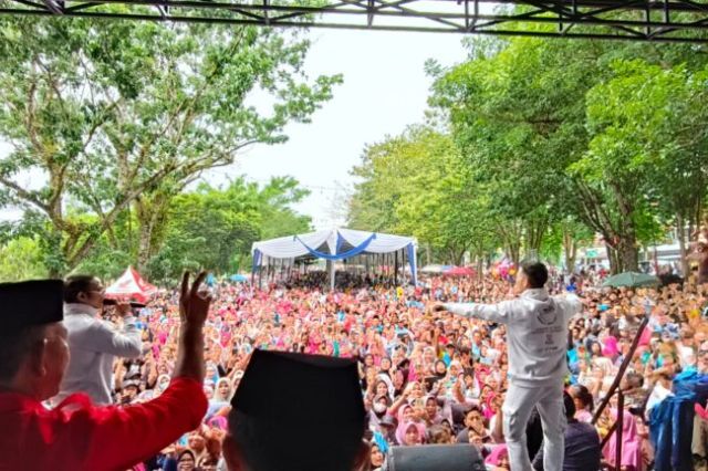 Target Menang Tebal di Merangin: Siapapun Bupatinya, Gubernur Tetap Nomor 2 Haris-Sani