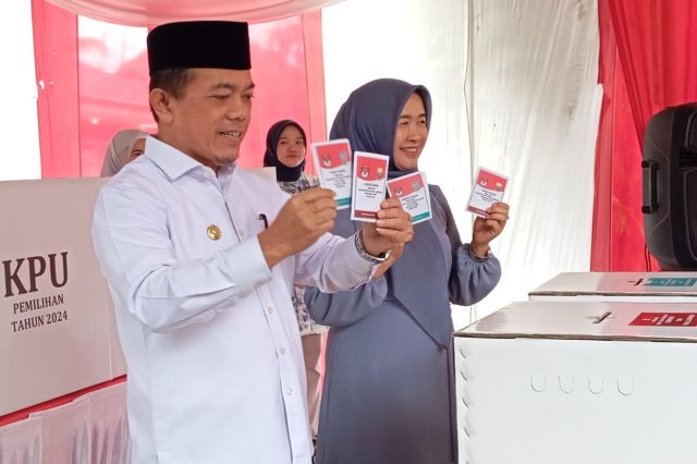 Di TPS-nya: Al Haris Menang Telak