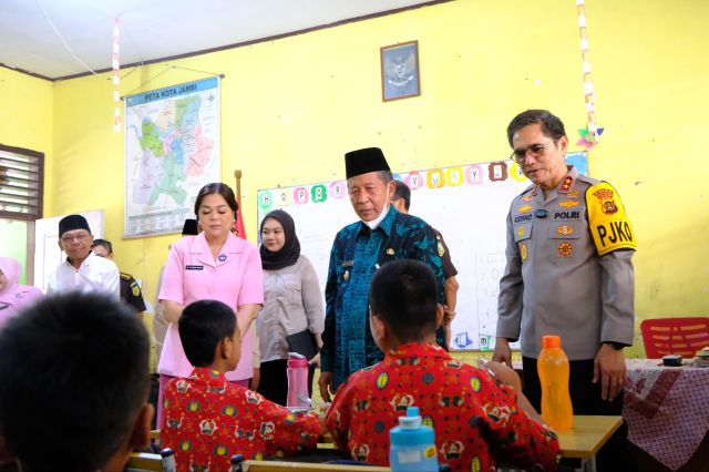 Wagub Abdullah Sani Hadiri Peresmian SPPG Polda Jambi