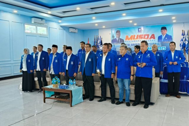 Gelar Musda Serentak: Ini Nama-nama Ketua Terpilih DPD PAN di Jambi