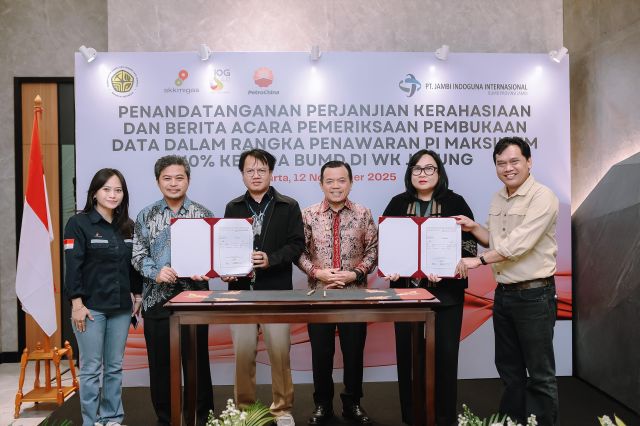 Proses PI Maksimum 10 Persen Wilayah Kerja Jabung Memasuki Tahapan Pembukaan Data