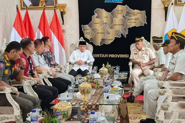 Gubernur Al Haris Gandeng Purnawirawan TNI AD untuk Akselerasi Pembangunan Jambi