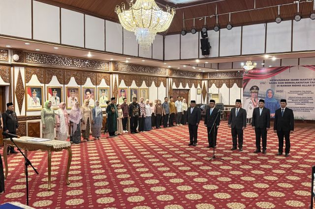 5 Pejabat Eselon II Dilantik Gubernur Al Haris: Ini Nama-namanya