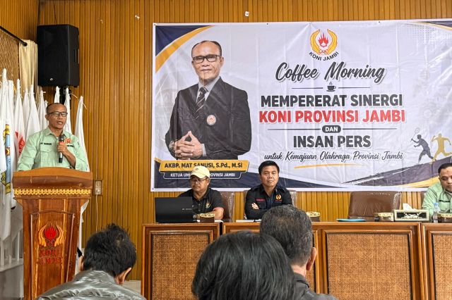 Kebangkitan Olahraga Jambi: KONI Gandeng Media dan Bidik Program 'Bapak Angkat' Korporasi