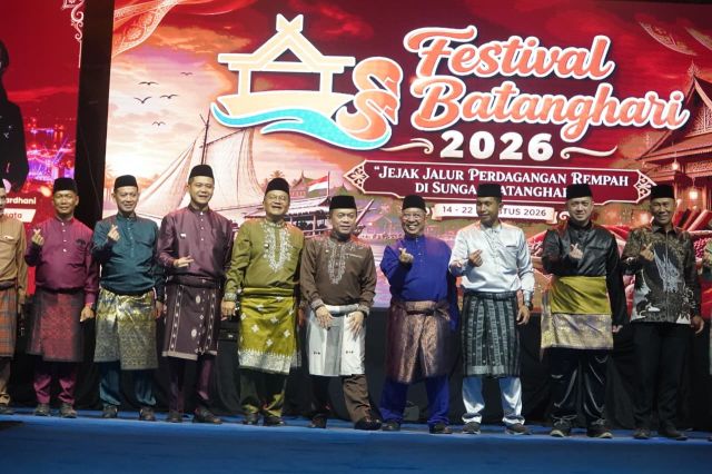 Festival Batanghari 2026 Resmi Dibuka: Jambi Hidupkan Lagi Kejayaan Jalur Rempah Dunia
