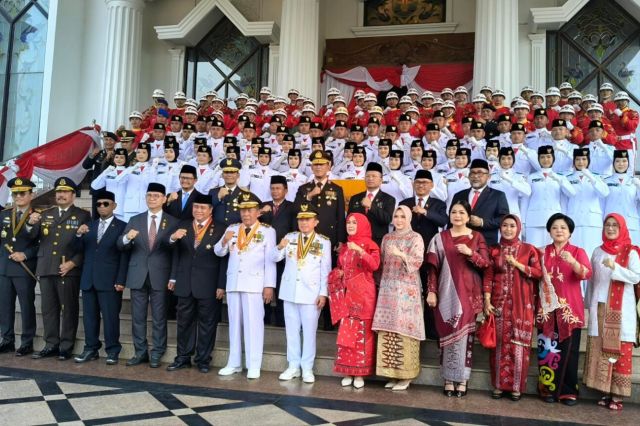 Pemprov Jambi Gelar Upacara HUT ke-81 RI: Gubernur Al Haris Tekankan Semangat Indonesia Maju 2045