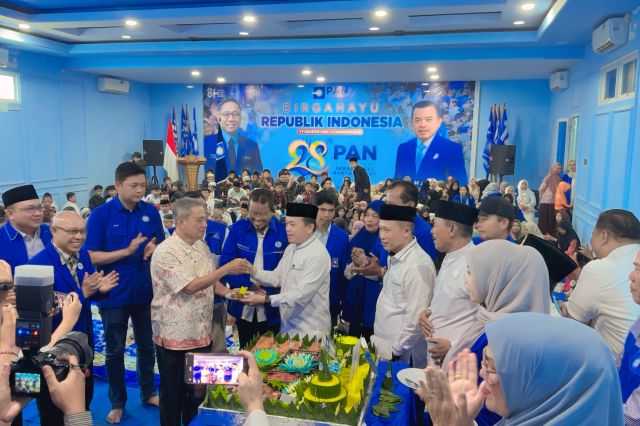 Aksi Sosial Warnai HUT ke-28 PAN di Jambi, Al Haris: Saatnya Kerja Nyata Bantu Masyarakat
