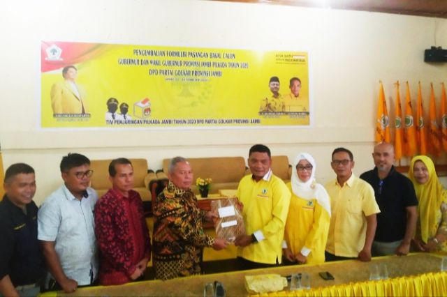 Menjadi Kandidat Pertama Kembalikan Formulir, Safrial: Semoga PDIP dan Golkar Bersatu