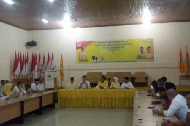 Dua Kali Diusung Golkar, Fasha: Semoga yang Ketiga Kembali Bersama di Pilgub Jambi