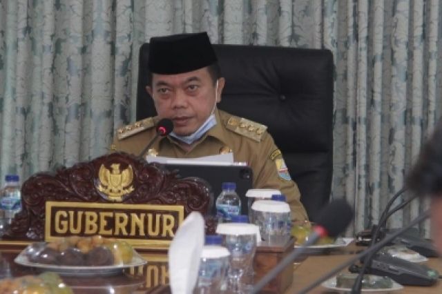Gubernur Al Haris Intruksikan Percepat Target Vaksin Nasional