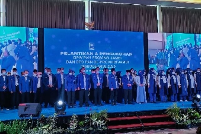 Bambang Bayu Suseno Jabat Ketua Harian PAN Jambi