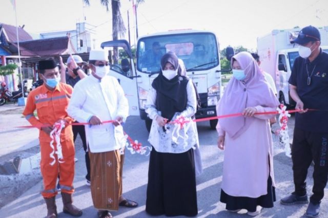 Bupati Anwar Sadat Resmikan Rute Operasional Mobil Penanganan Sampah Wilayah Ulu