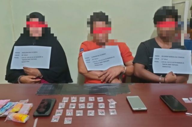 3 Pemilik Sabu Diamankan Polres Merangin, Salah Satunya Ibu Rumah Tangga
