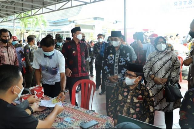 Refleksi Satu Tahun UAS-Hairan Diisi dengan Tasyakuran dan Vaksinasi Booster