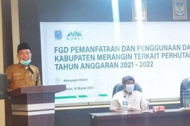 Bupati Mashuri: Hutan Lestari Masyarakatnya Sejahtera