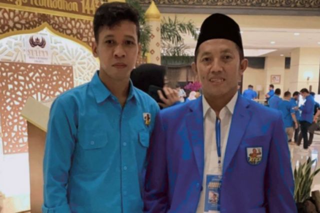 Peni Sepian Ketua KNPI Tanjab Barat Hadiri Kongres XVI Penyatuan KNPI di Jakarta