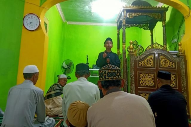 Safari Dakwah Ramadan, Siswa MTs Shohibul Ilmi Bulukumba Isi Ceramah Tarawih