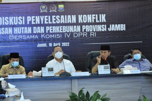 Komisi IV DPR RI Dukung Pansus Konflik Lahan DPRD Provinsi Jambi
