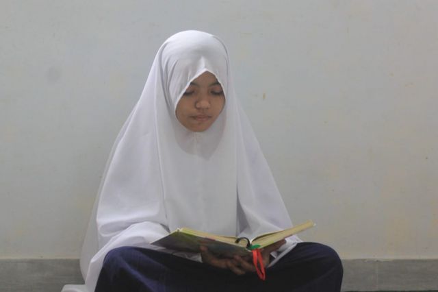 Subhanallah, Miftahul Jannah Siswi MTs Shohibul Ilmi yang Hafal Al-Quran 10 Juz