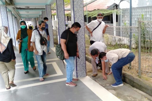 Drainase RSUD Raden Mattaher Jambi Diperbaiki Pasca Genangan Air di Selasar