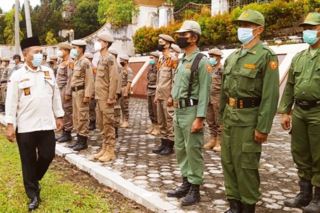 Apel Siaga Pengamanan Pilkades Serentak, Begini Arahan Mashuri