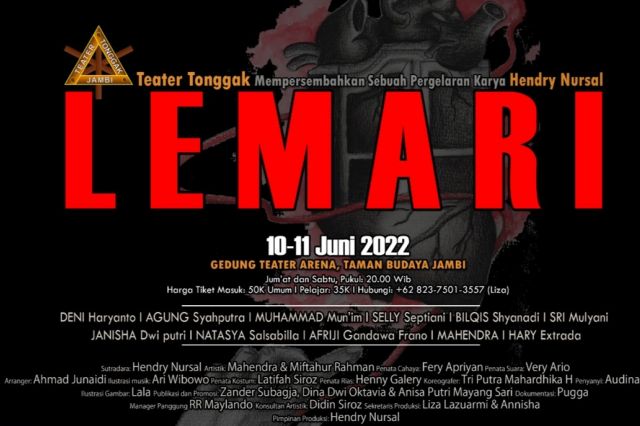 Tak Hanya Dunia Media, SMSI Provinsi Jambi Turut Perhatikan Pergelaran 'Lemari' Teater Tonggak
