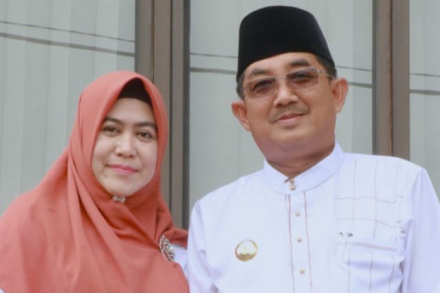 Bupati Anwar Sadat Hadiri Halal Bihalal Dekranasda Tanjab Barat