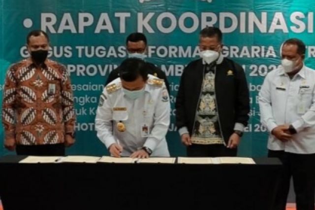 Dukung Penuh Penyelesaian Konflik Lahan, Gubernur Al Haris: Tim Gugus Tugas Tak Boleh Kalah