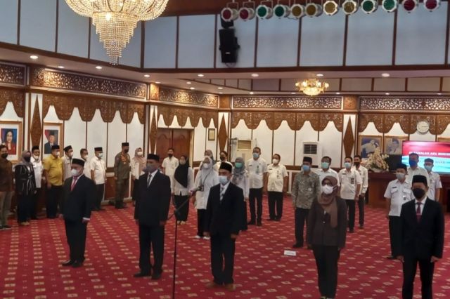 Resmi Dilantik, Komisioner Komisi Informasi Jambi Segera Bentuk Struktural