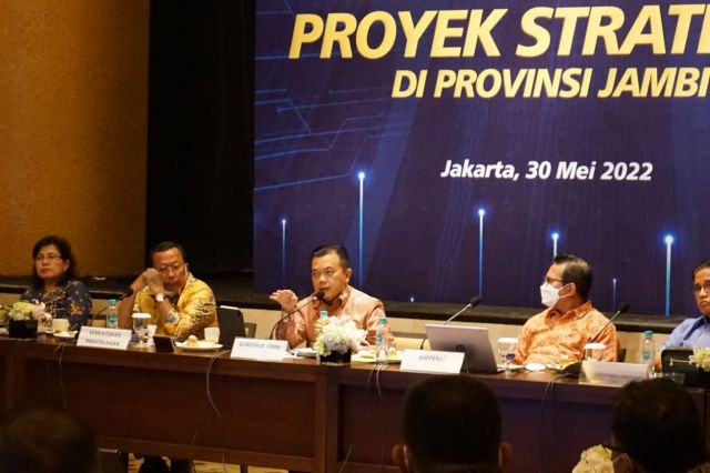 Gubernur Al Haris Sampaikan 7 Usulan Proyek Strategis Jambi