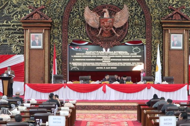 Bapemperda DPRD Provinsi Jambi Godok Ranperda Pendidikan Pancasila dan Wawasan Kebangsaan