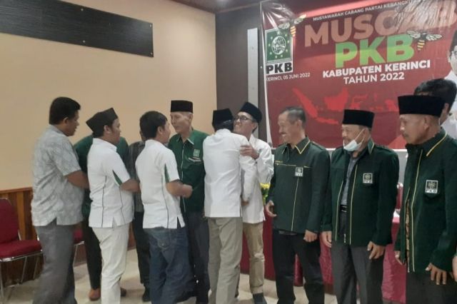 Ini Nama Ketua dan Sekretaris Terpilih di Muscab PKB Kerinci