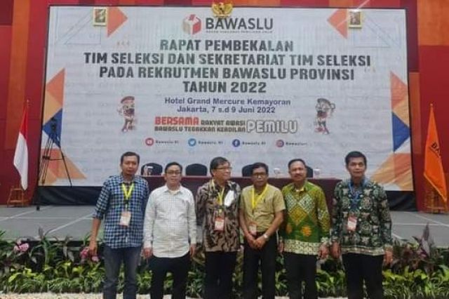 2 Akademisi Unja Jabat Ketua dan Sekretaris Timsel Bawaslu Jambi
