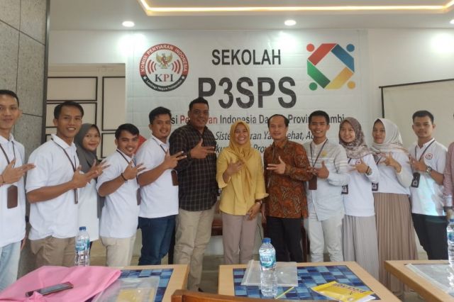 Mimah Susanti Jadi Pembicara Sekolah P3SPS KPID Jambi