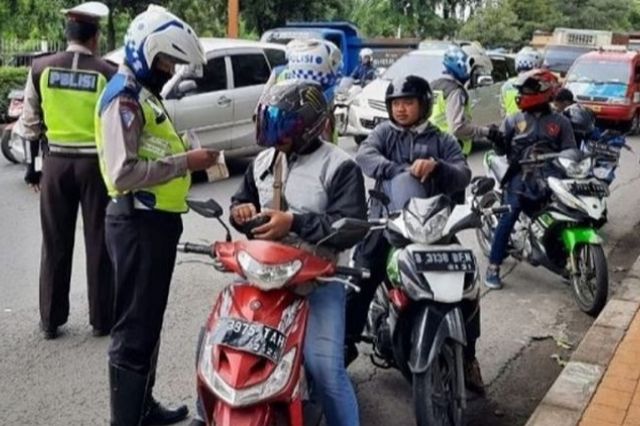 Viral Tilang Usai Keluar Dealer, Polresta Bandar Lampung Angkat Bicara