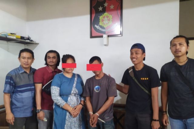 Dilaporkan Melarikan Motor, Sejoli Ini Ditangkap Polisi Saat Larikan Kotak Amal