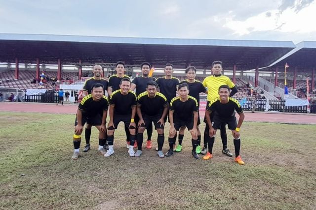 Disdik Jambi Tantang Polda Jambi di Final Sepakbola Antar Instansi