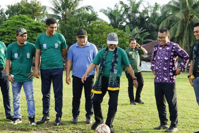 Bupati Mashuri: Atlet Bola Merangin Berpotensi