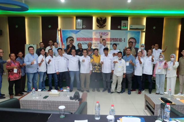 Musprov Ke-1 SMSI Jambi Resmi Dibuka Oleh Pengurus Pusat