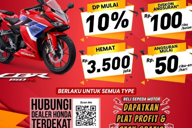 OCTOPUSH, October Promo untuk Semua Motor Honda