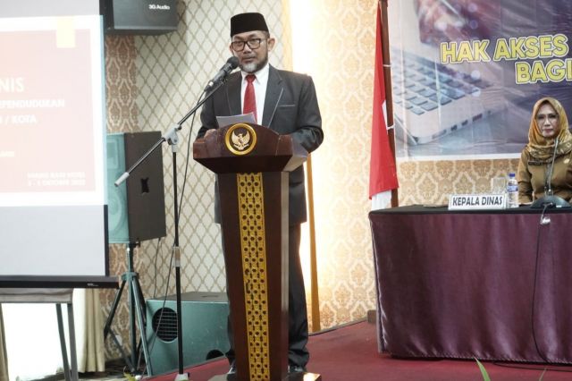 Sekda Sudirman: Pemprov Jambi Upayakan Optimalisasi Penggunaan Data Kependudukan