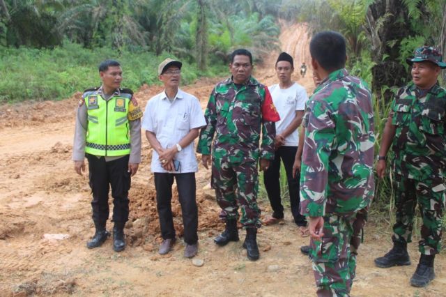 Petani Senang dengan Pembangunan Jalan Baru Efek Program TMMD ke 115