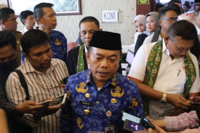 Rakerprov KONI, Gubernur Al Haris Ingin Ada Peningkatan Kualitas Olahraga ke Depan