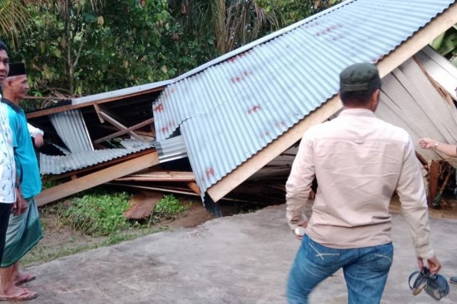53 Rumah di Merangin Terendam Banjir: Termasuk Masjid, SD dan Puskesmas